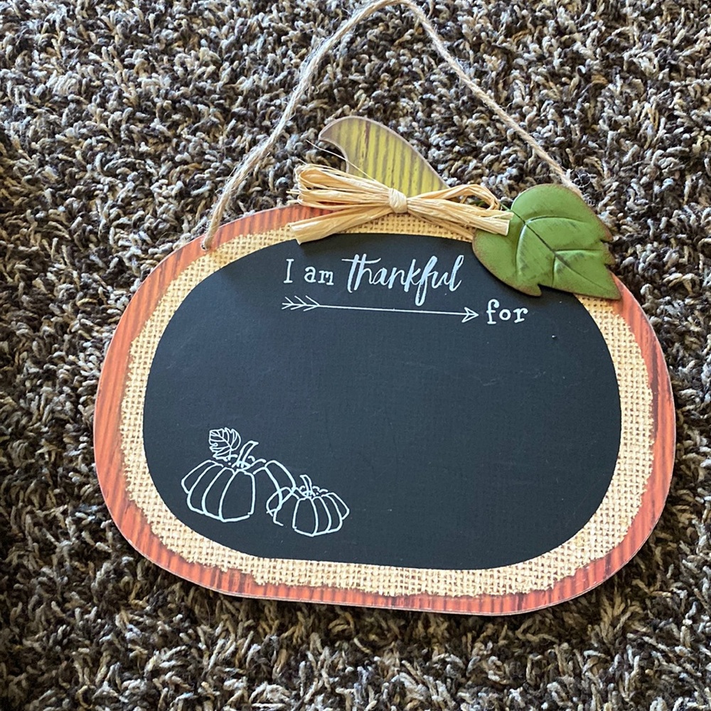 Thanksgiving sign